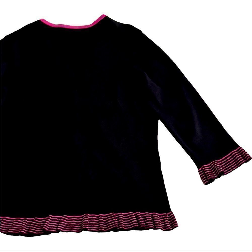 Grace Dane Lewis Ruffe Knit Cardigan LARGE - Picture 8 of 15